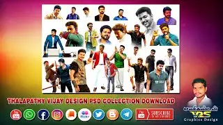 Thalapathy Vijay  PSD  Collection Free Download  | VPS graphic design | 8098648208