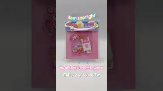 add my melody to shopping list! #sanrio #keychains #kawaii #mymelody