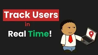 Track Users on Google Map in Real-Time using React & Django API | Live Location Project Tutorial