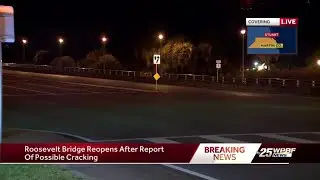 ROOSEVELT BRIDGE REOPENS