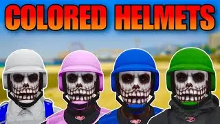 قراند 5 | قلتش تجيب جميع الخوذ الملونة النادرة بدون حذف شخصية او ملابس لحق 😍🔥#2