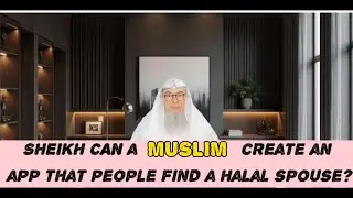 Sheikh, can a Muslim create an app that helps people find a halal spouse?