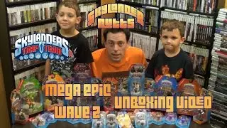 Skylanders Trap Team Mega Epic Unboxing 2 (Wave 2)