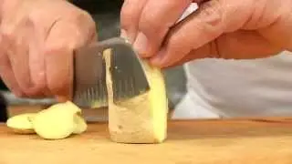 Как натереть имбирь