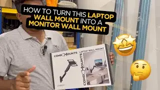 I Turned My Laptop Wall Mount into a Monitor Wall Mount 😳 | Easy Guide | CondoMounts