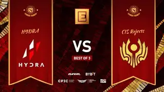 HYDRA vs CIS Rejects, DPC EEU 2021/22, bo3, game 1 [Inmate & Lex]