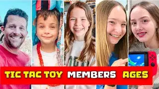 TIC TAC TOE New Members Real Name and New Ages  2025 