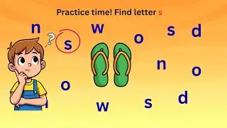 Lesson 4 - Find Every S! 🤔 | Beginning Sound Phonics for Kids