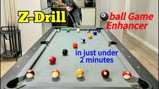 Ways to Enhance your 8ball Pool Game ( Z drill ) 2025