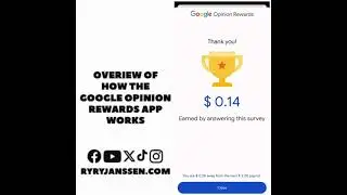 Overview of how the Google Opinion Rewards app works