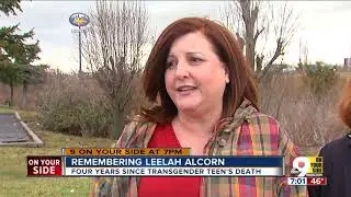 Leelah Alcorn Memorial Highway Wreath