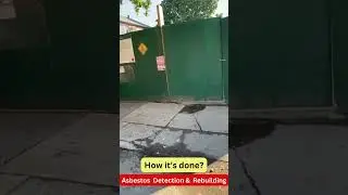 How it&rsquo;s done?? All about Asbestos Testing, Architecture Design and Rebuilding in one video.
