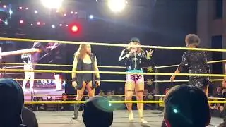 Matt Riddle and Pete Dunne's Entrance Pose at NXT Live Riverside, CA (February 9, 2020)