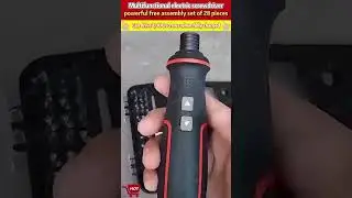 🔋 This Cordless Screwdriver Makes Fixing Things Easy!