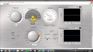 Control de posición angular y velocidad de motor de DC con LabVIEW y Arduino.