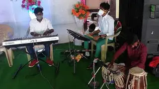 kalyanam kamaneeyam song  #Christian Marriage song#roland spd 30#praneeth chintu#