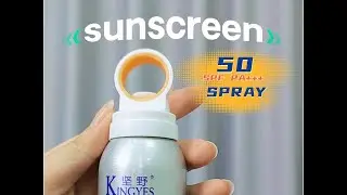 Mineral Multidurectional Face Mist China Approved SPF 50 PA Whitening Sunscreen Spray