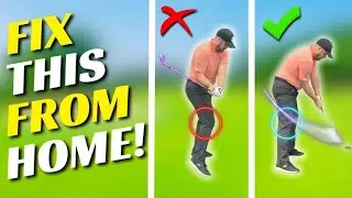 Golf Swing Early Extension Fixed In Minutes From Home!