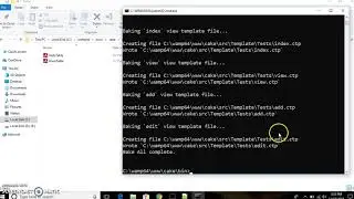 cake bake||command in cakephp || cakephp console ||cake bake console || cakephp cake commands