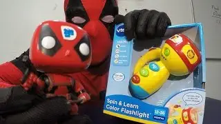 ep082 4K VTech Spin and Learn Color Flashlight Toddler Learning Educational Numbers Toy