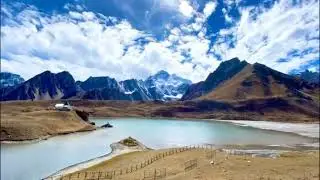 Aadi Kailash And Parvati Sarovar time lapse view || #aadikailash #lordshiva  #timelapse