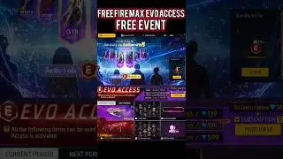Free fire Max Evo Access Free event 🔥#shorts #freefire #ytshorts