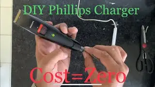 DIY Trimmer charger | Phillips QT4011 charger | Very Easy