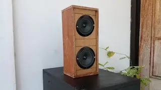 Membuat box middle 3 inch double