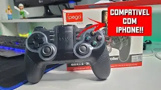Ipega 9076 Review - nova versão compatível com Iphone e Android modo PlayStation 4 para COD Mobile