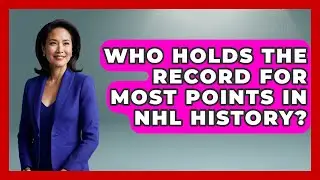 Who Holds the Record for Most Points in NHL History? | Puck Stats Central News