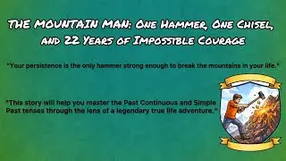THE MOUNTAIN MAN: One Hammer, One Chisel, and 22 Years of Impossible Courage