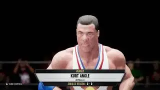 AEW FIGHT FOREVER: KURT ANGLE VS CLAUDIO CASTAGNOLI #WWE #AEW #GAME
