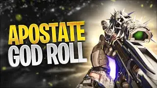 Sniping with the GOD ROLL APOSTATE!