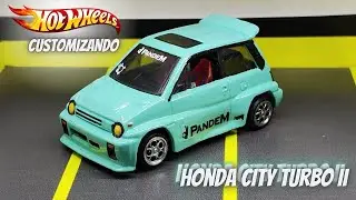 Honda City Turbo II 1985 - Hot Wheels Custom 