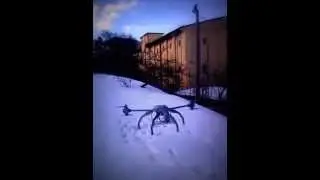 Drone test 20.3.2013 (prototyp ZY-1)