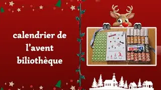 TUTO SCRAP NOËL ! Fabriquez un calendrier de l'Avent en forme de bibliothèque avec 24 livres #books