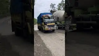 Dump truck Expedisi 4x4 trans Papua Barat #trukmania #canterhdx