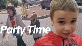 Ethan Invited Us to His School Halloween Party