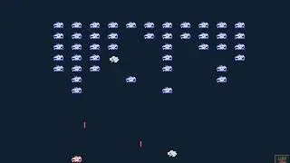 Space Invaders attempt on OutRun hardware (MAME capture), still WIP.