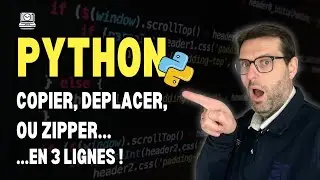 Python: Copy, Move or Zip...in 3 lines!