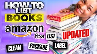 Как разместить книги на Amazon FBA для начинающих в 2023 году | Простое пошаговое руководство *ОБНОВЛЕНО* | Мисс Дафна