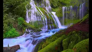 Panther Creek Falls -Wind River Valley in Skamania County, WA