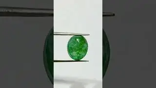Zambian Emerald ( Birthstone ). #emerald #youtubeshorts #birthstone #rashiratan #shorts #gemstone