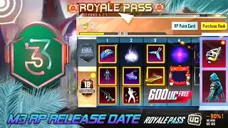 M3 ROYAL PASS PUBG RELEASE DATE | NEW UPDATE VERSION 1.6 | M3 PUBG ROYAL PASS | BGMI M3 ROYAL PASS