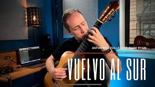 Vuelvo al sur (Astor Piazzolla arr. Gary Ryan) | Damien Kelly (Classical Guitar)