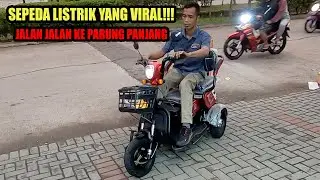 Sepeda Listrik Roda 3 VIRAL!!! dibawa Sampai Parung Panjang