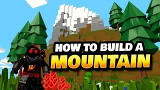 How to Build a Mountain in Roblox Islands