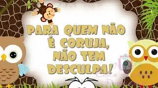✨CONVITE ANIMADO VIRTUAL CH&Aacute; DE BEB&Ecirc; TEMA SAFARI - 5 FOTOS✨