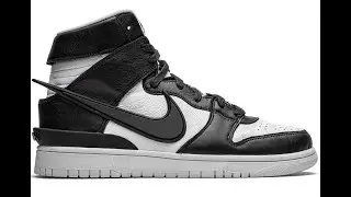 Nike Ambush Dunk High &ldquo;Black White&rdquo;