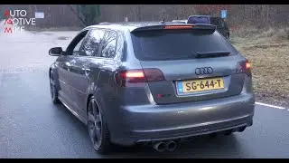 450+HP Audi RS3 8P  with Straight Pipe Exhaust